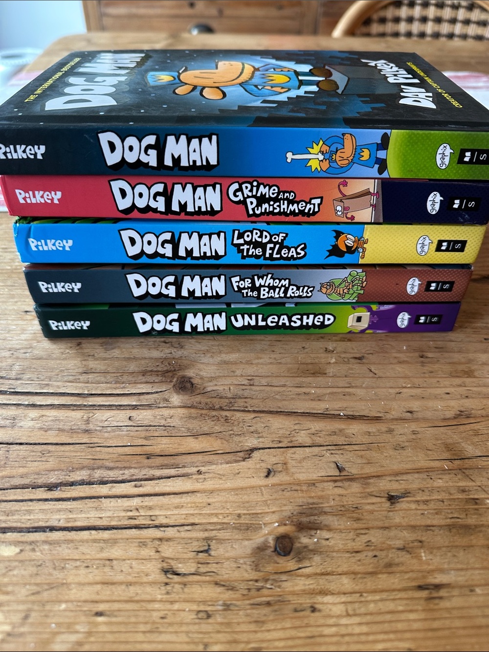 Dog Man 5 Book Bundle